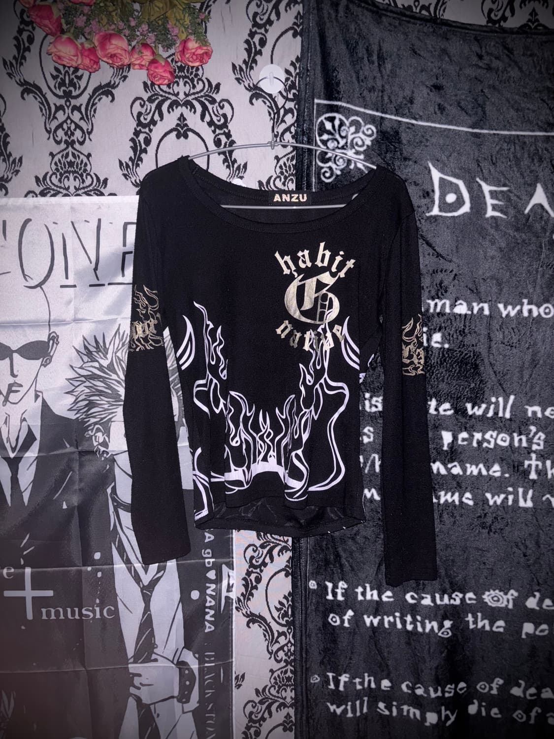 funk printed long sleeve 상품이미지1
