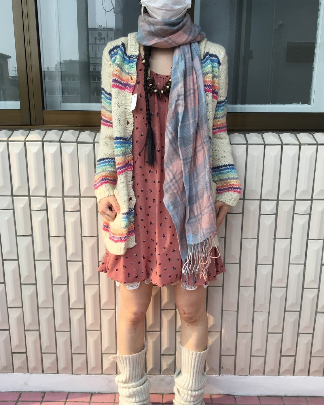 check pattern muffler 상품이미지4