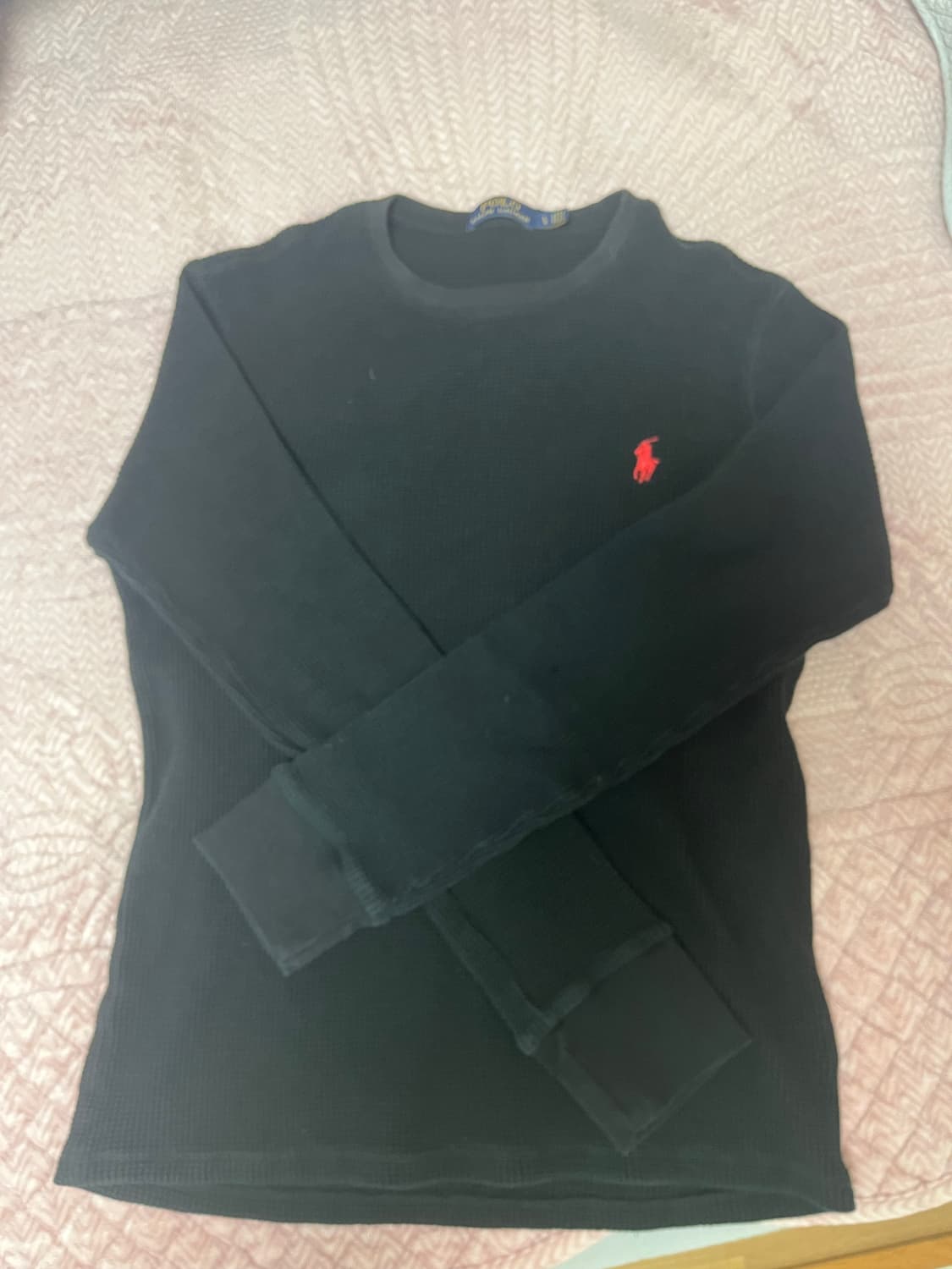 폴로 와플니트 L사이즈 상품이미지1