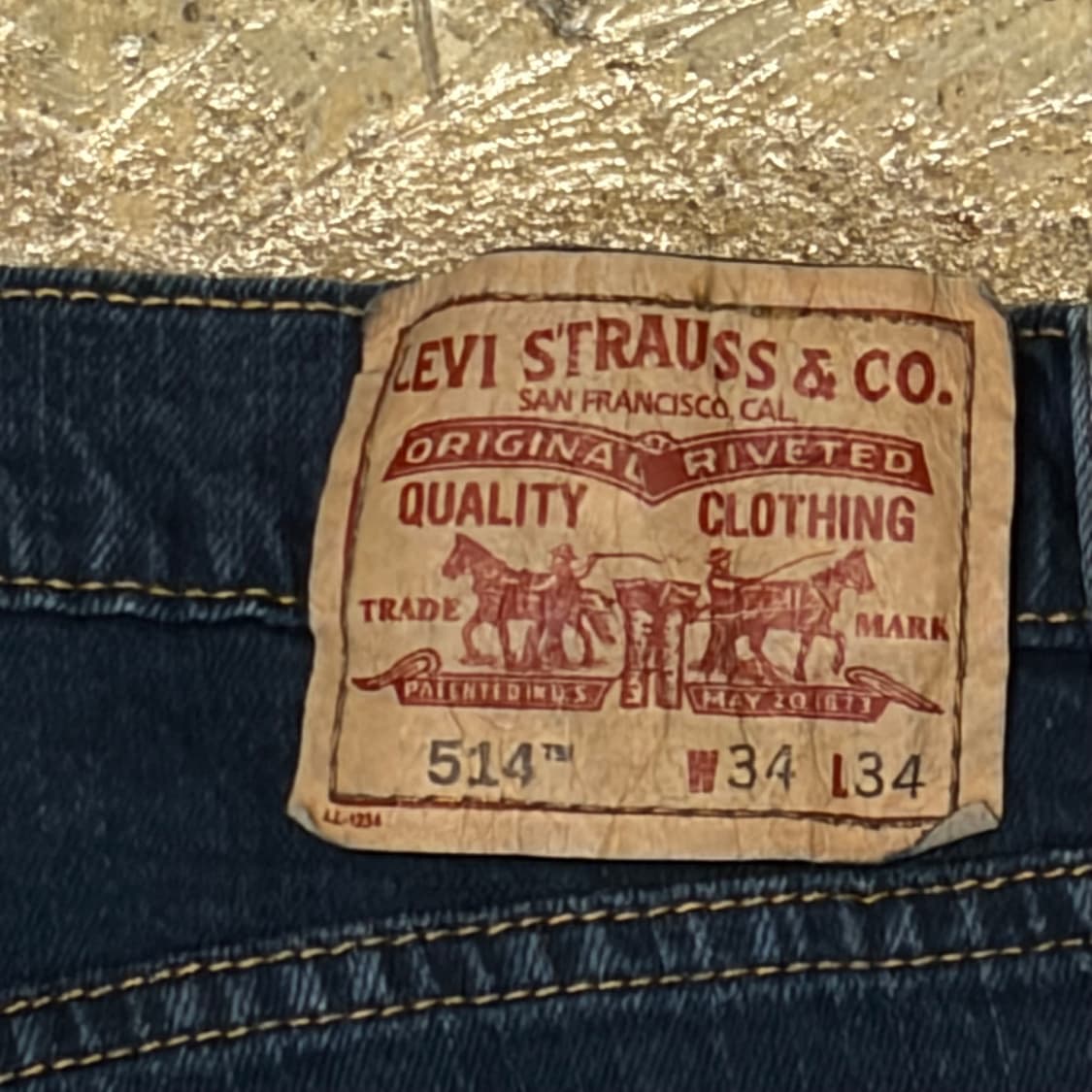 미국 빈티지 리바이스 514 세미 부츠컷 청바지 데님팬츠 상품이미지7