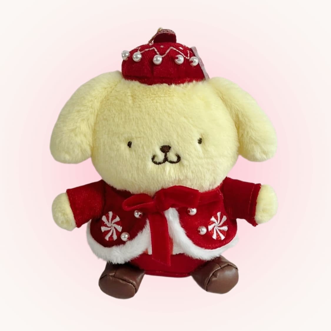 산리오 캐릭터즈 스위트 홀리데이 팝업 스토어 키링 폼폼푸린 상품이미지1