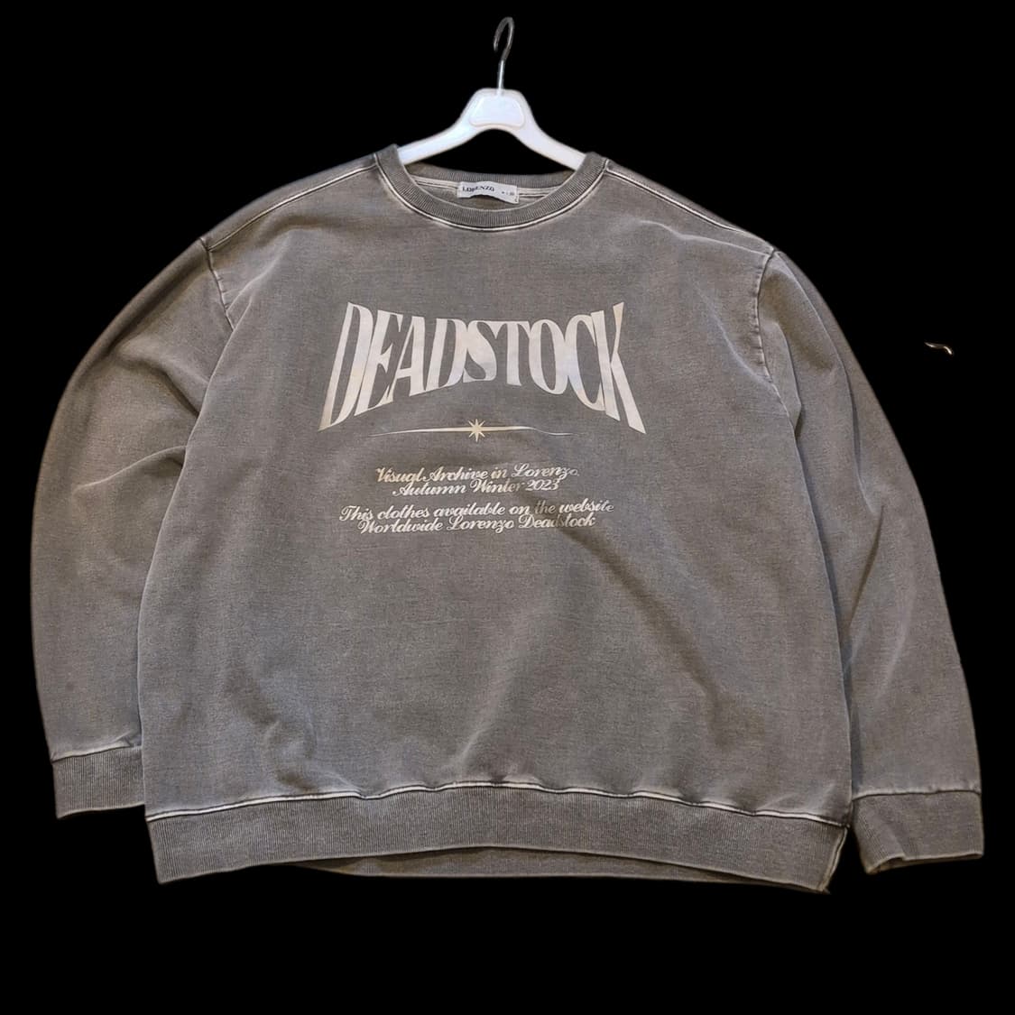 XL 피그먼트워싱 오버핏 맨투맨  상품이미지1