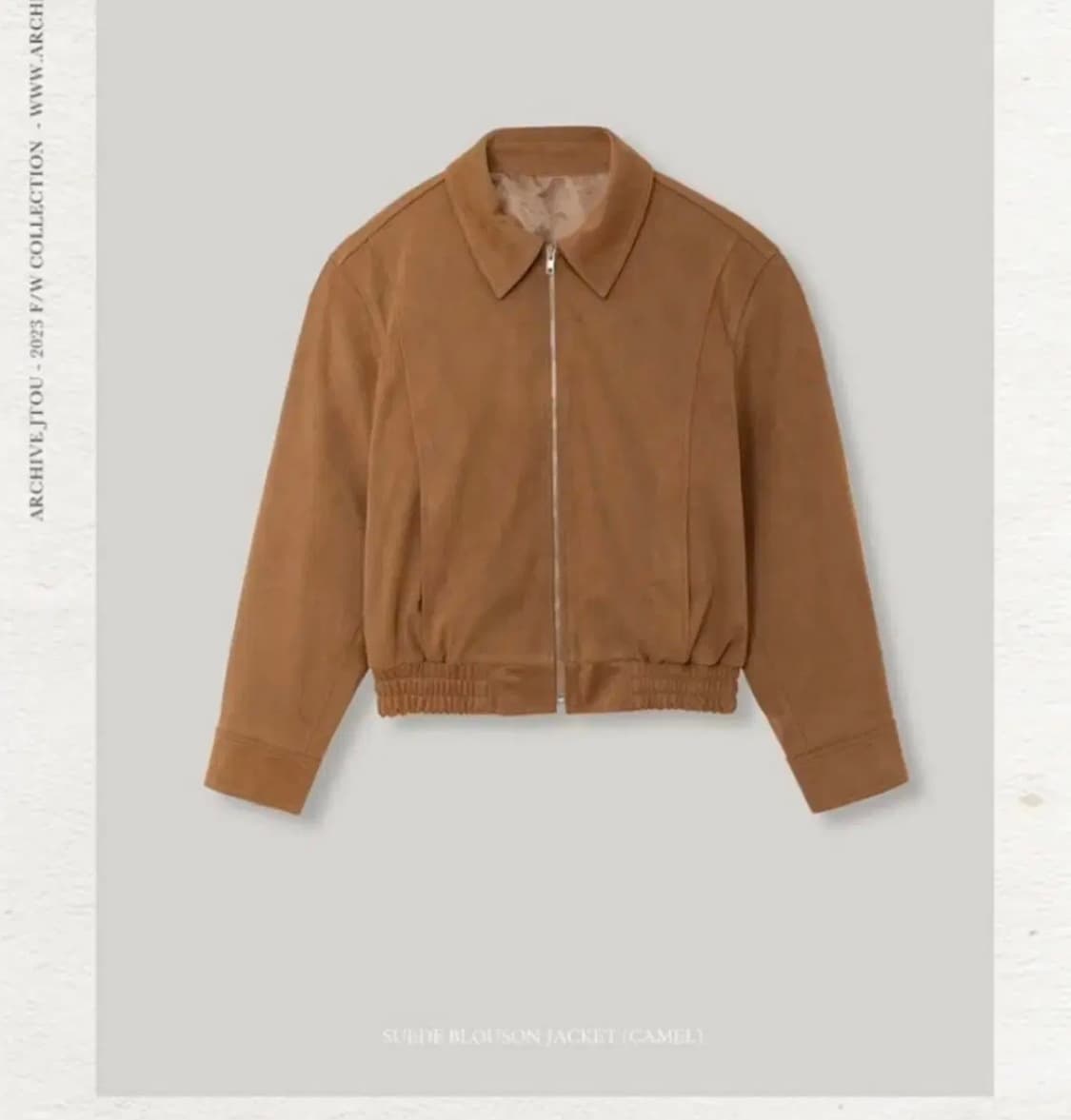 [아카이브제이투유] 스웨이드 자켓 상품이미지3