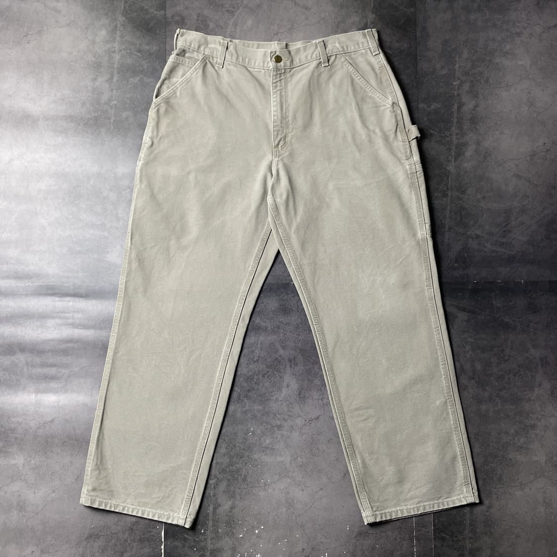 CARHARTT 칼하트 B11 캔버스 싱글니 카펜터 워크팬츠 A01015 상품이미지1