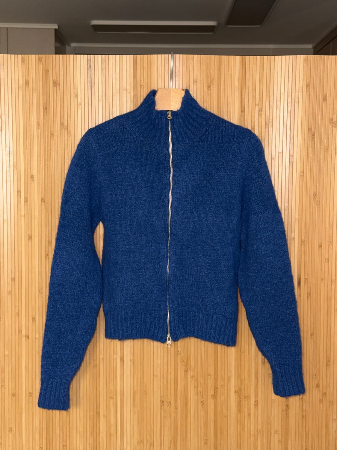 팔로마울 Paloma Wool 스타디움 소프트 집업 니트 가디건 블루 S 상품이미지9