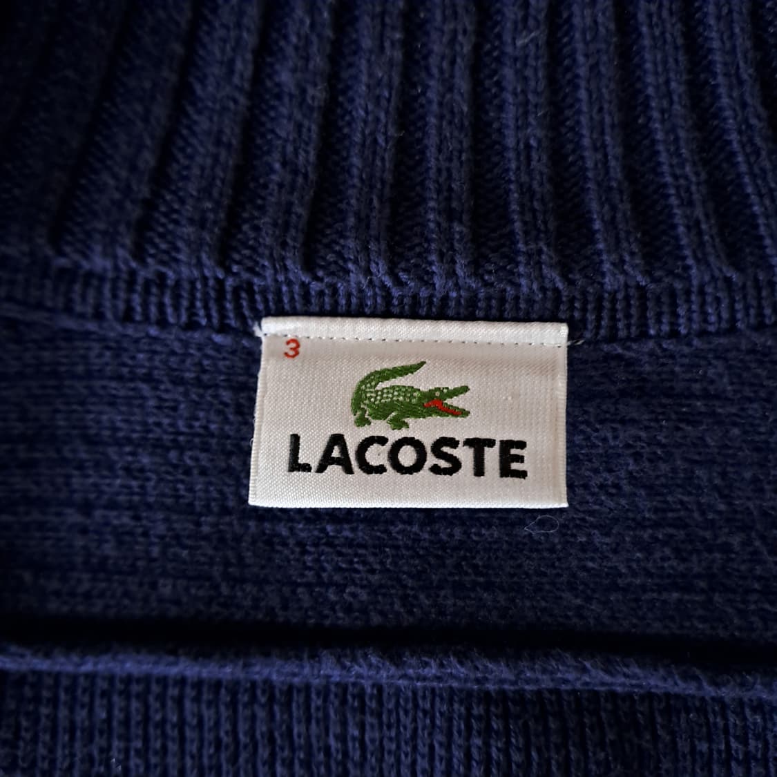 (택포) 라코스테 4포켓 집업 니트 100 B76 상품이미지7