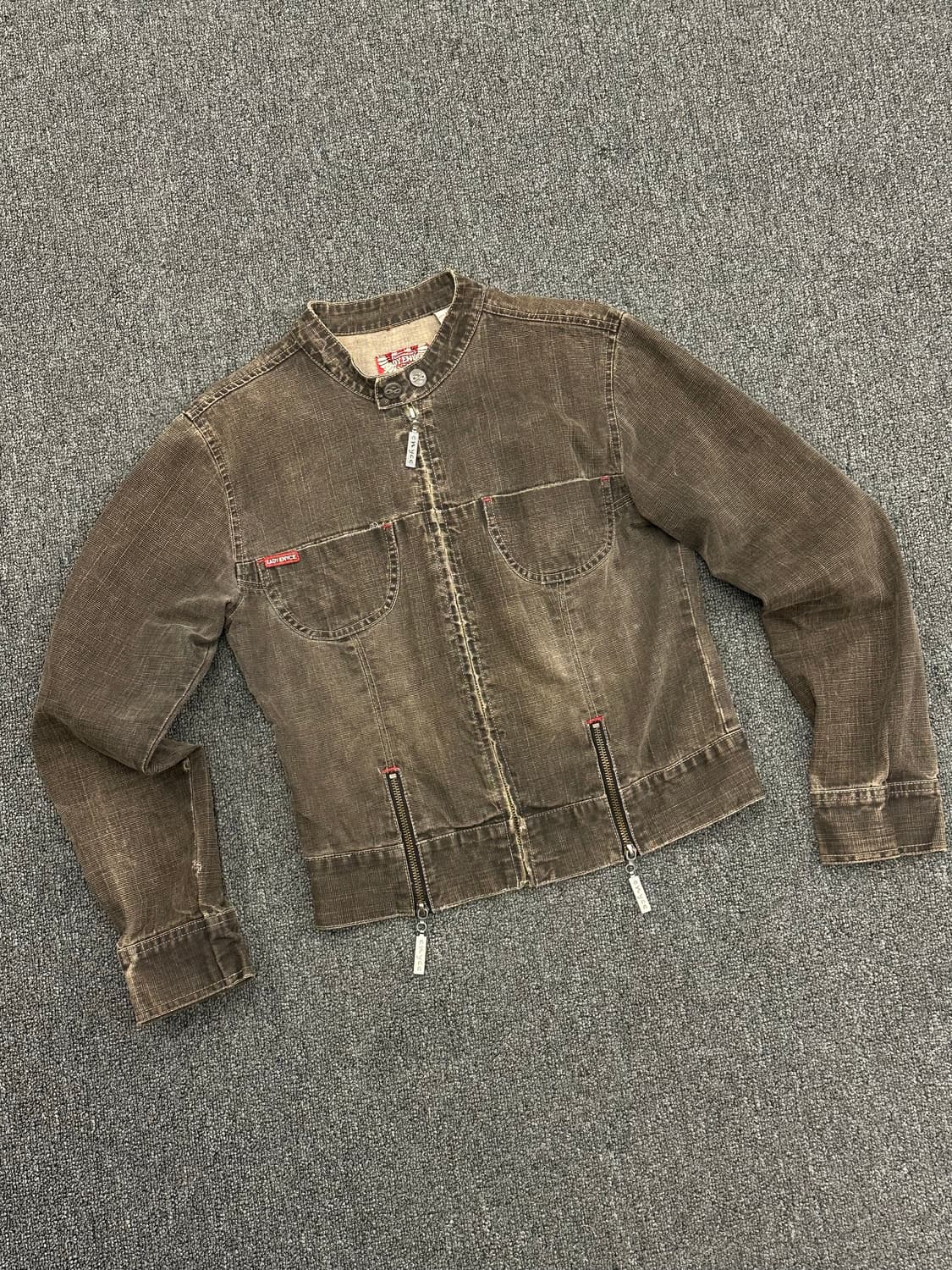 F)일본 빈티지 데님집업 상품이미지4