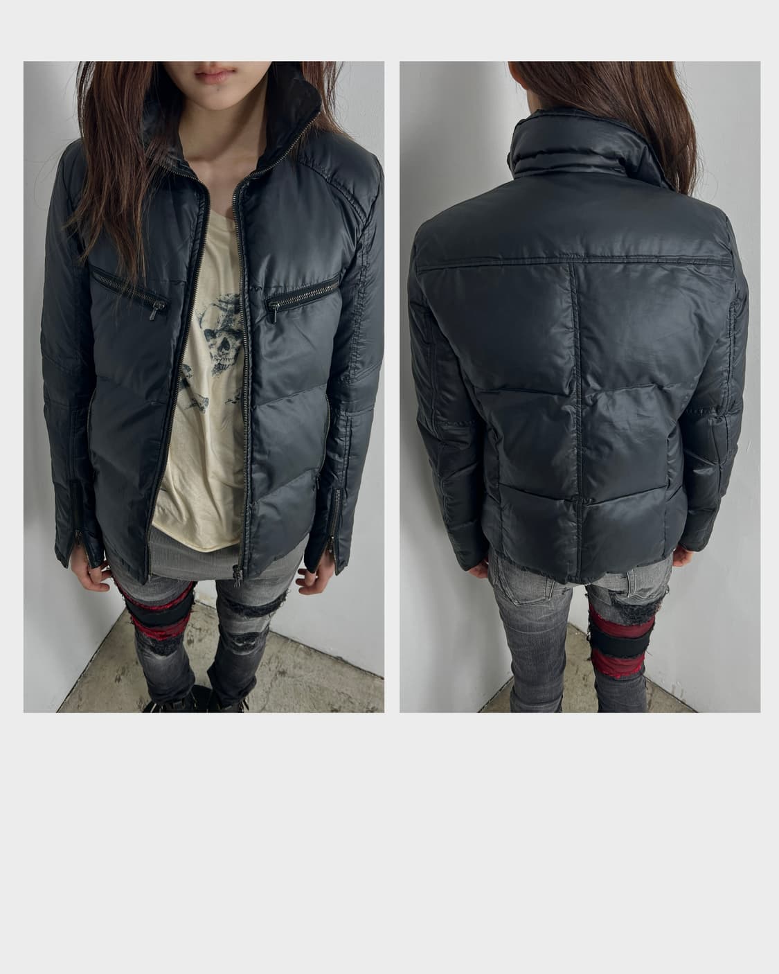 AKM 하이넥 다운 자켓 상품이미지1