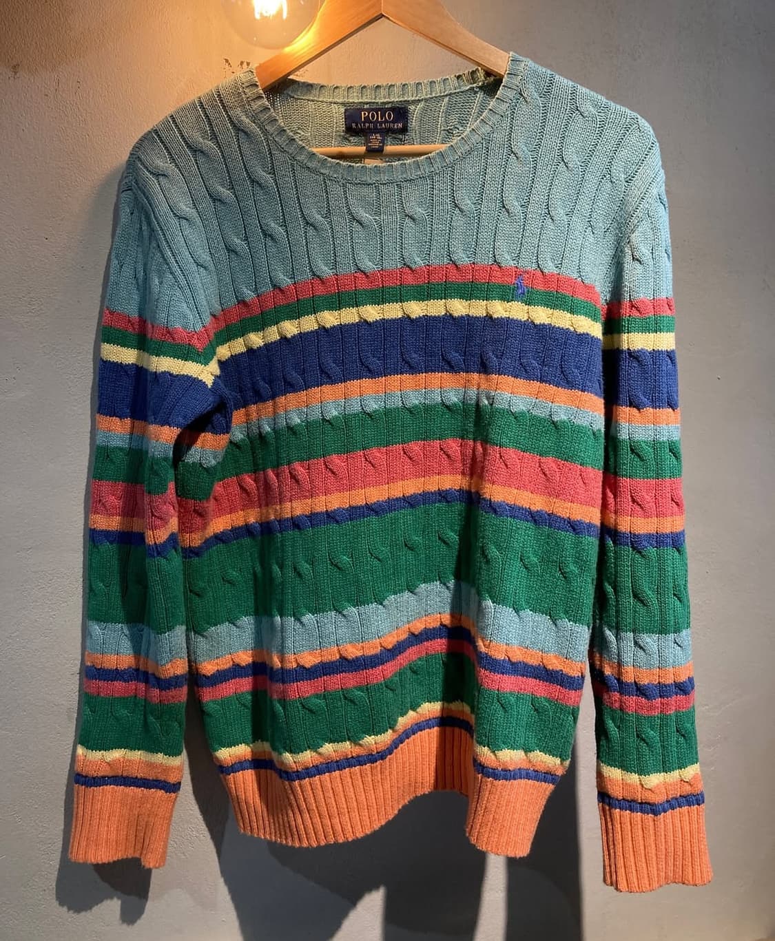 폴로 케이블 니트  상품이미지3