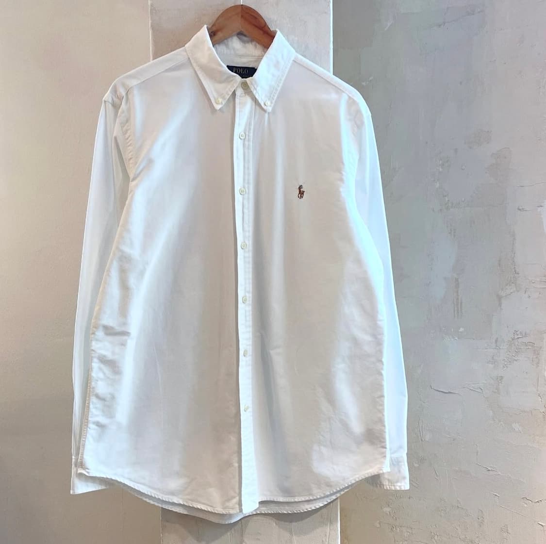 폴로랄프로렌 옥스포드 화이트 셔츠 상품이미지2