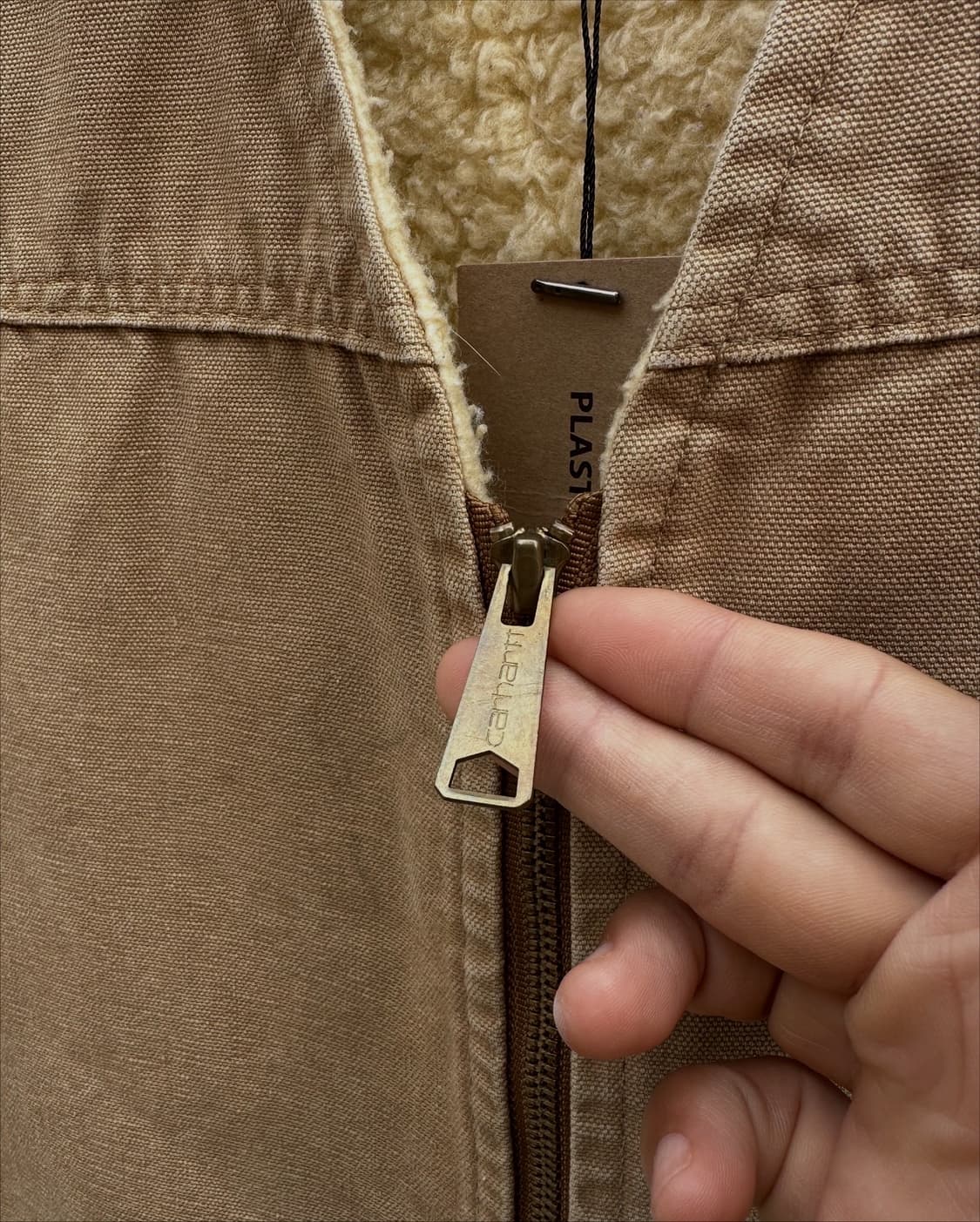 90s 칼하트 쉐르파 라이닝 컨버스 베스트 made in usa 상품이미지4