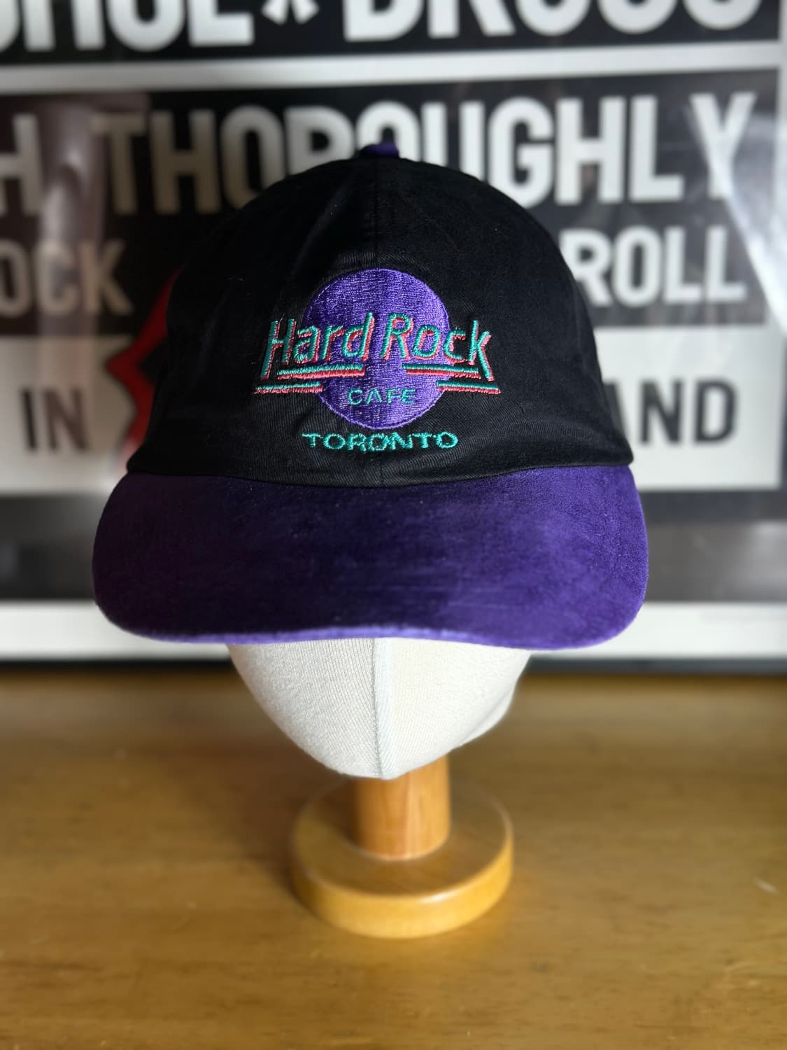 90s hardrock cafe 빈티지 하드락 카페 모자 상품이미지1