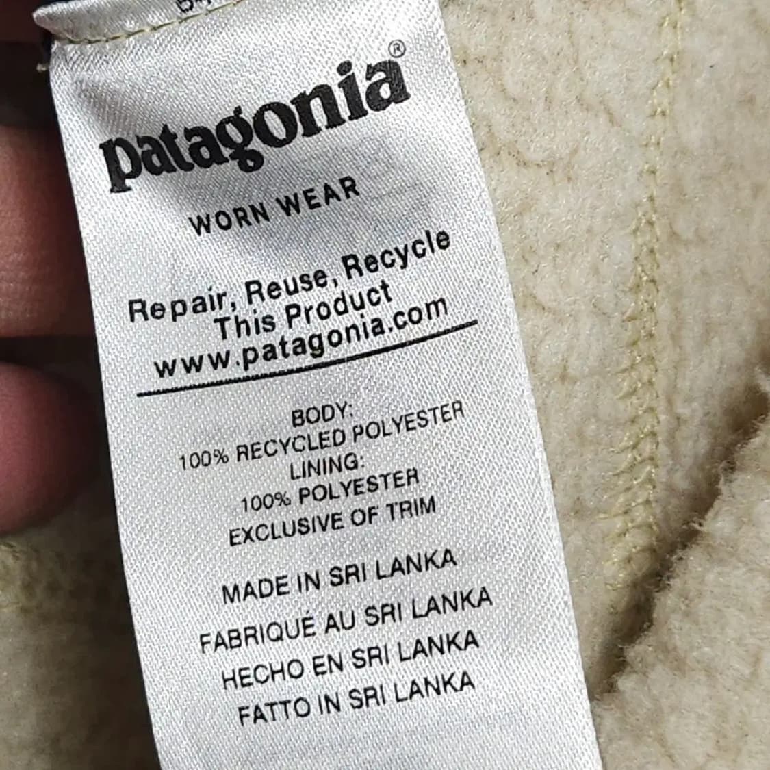 남녀공용 S 파타고니아 레트로 파일 플리스 자켓 (Patagonia) 상품이미지5