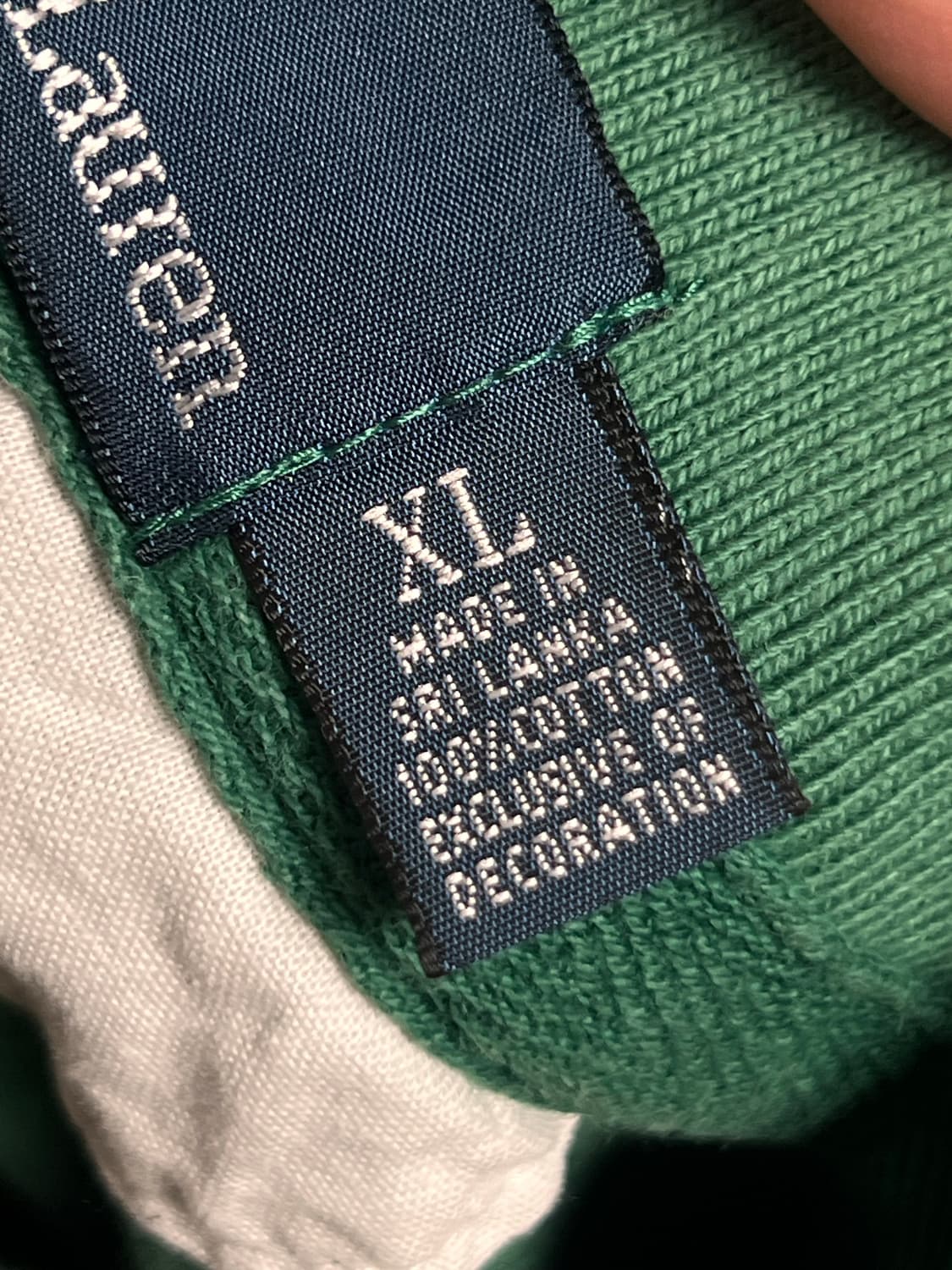 90s 폴로 럭비티셔츠 XL 상품이미지5