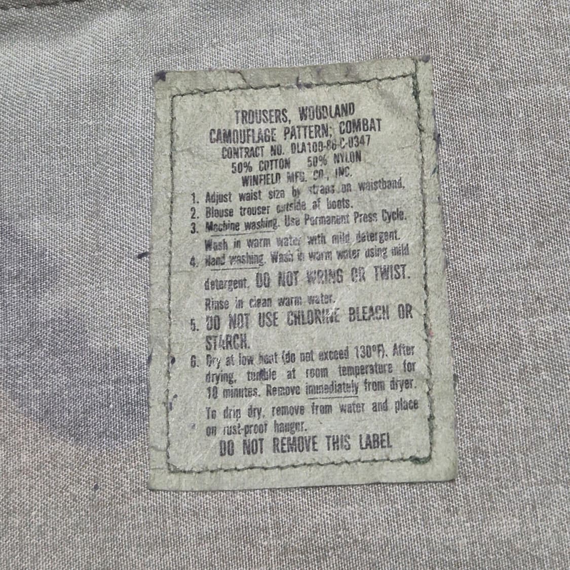 [M]미군 우드랜드 BDU  -484 상품이미지3