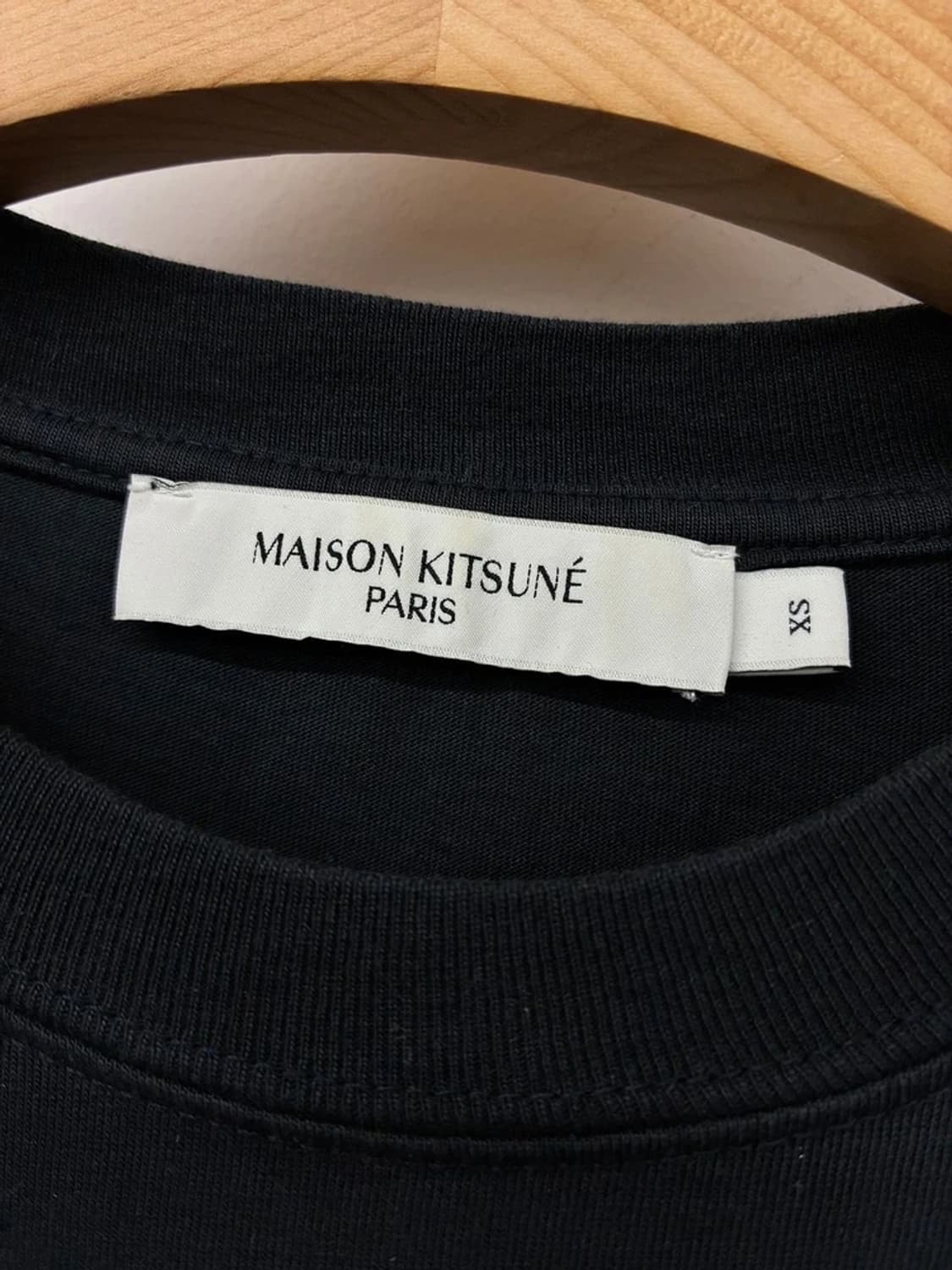 메종키츠네 더블폭스 헤드 패치 반팔 티셔츠 PN9786 상품이미지6