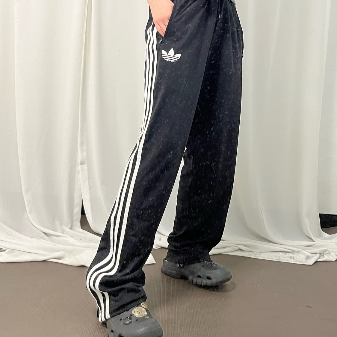 Adidas Firebird Black Track Pants 상품이미지1