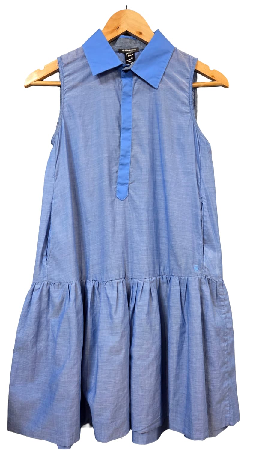G-STAR RAW 블루 셔츠 원피스(S) 상품이미지1