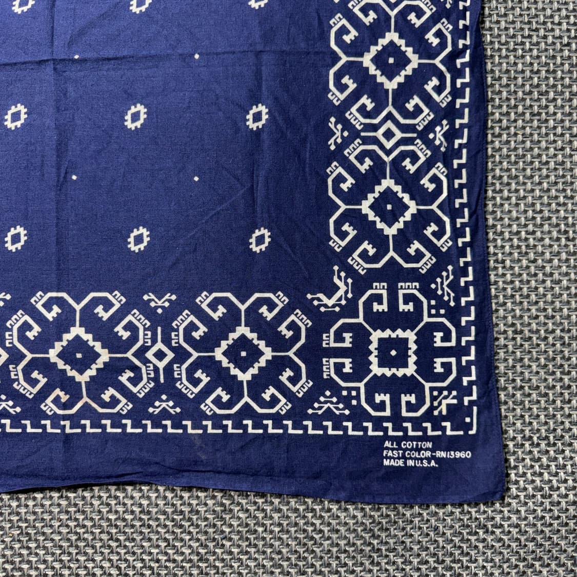 빈티지 usa 반다나 패스트 컬러 (old-8612) 상품이미지3