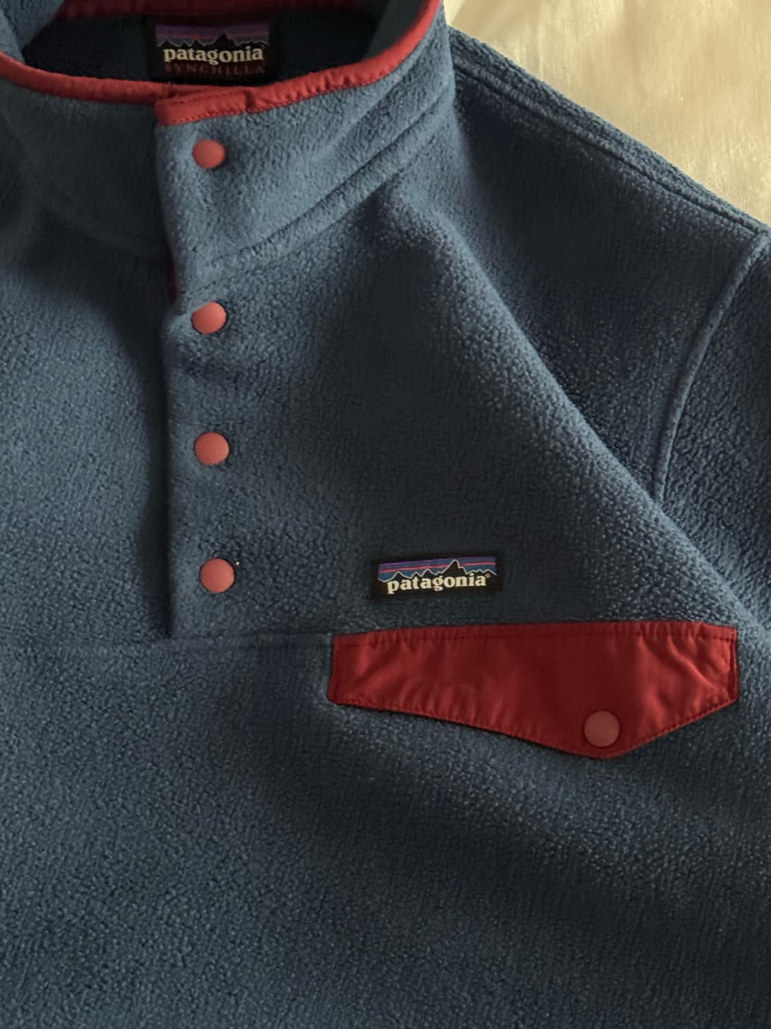 [M] 파타고니아 신칠라 빈티지 다크블루 상품이미지5