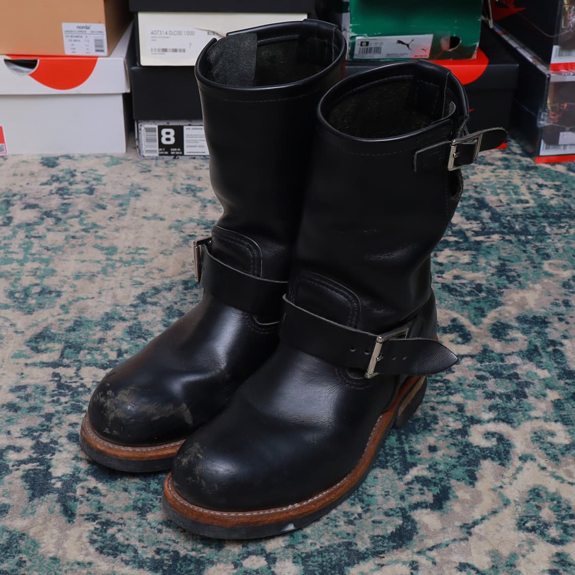 Redwing 레드윙 엔지니어 부츠 2268 250 블랙 상품이미지1