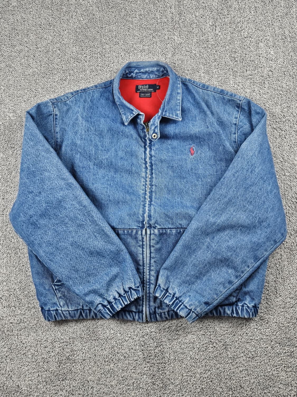 90's 폴로랄프로렌 데님 스윙탑 블루종 자켓 ( L ) / 9965 상품이미지2