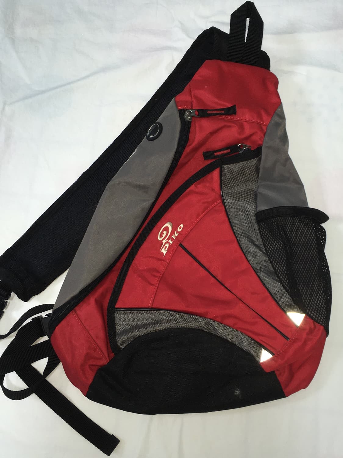 90‘s 피코 Piko 레드 슬링백 상품이미지3