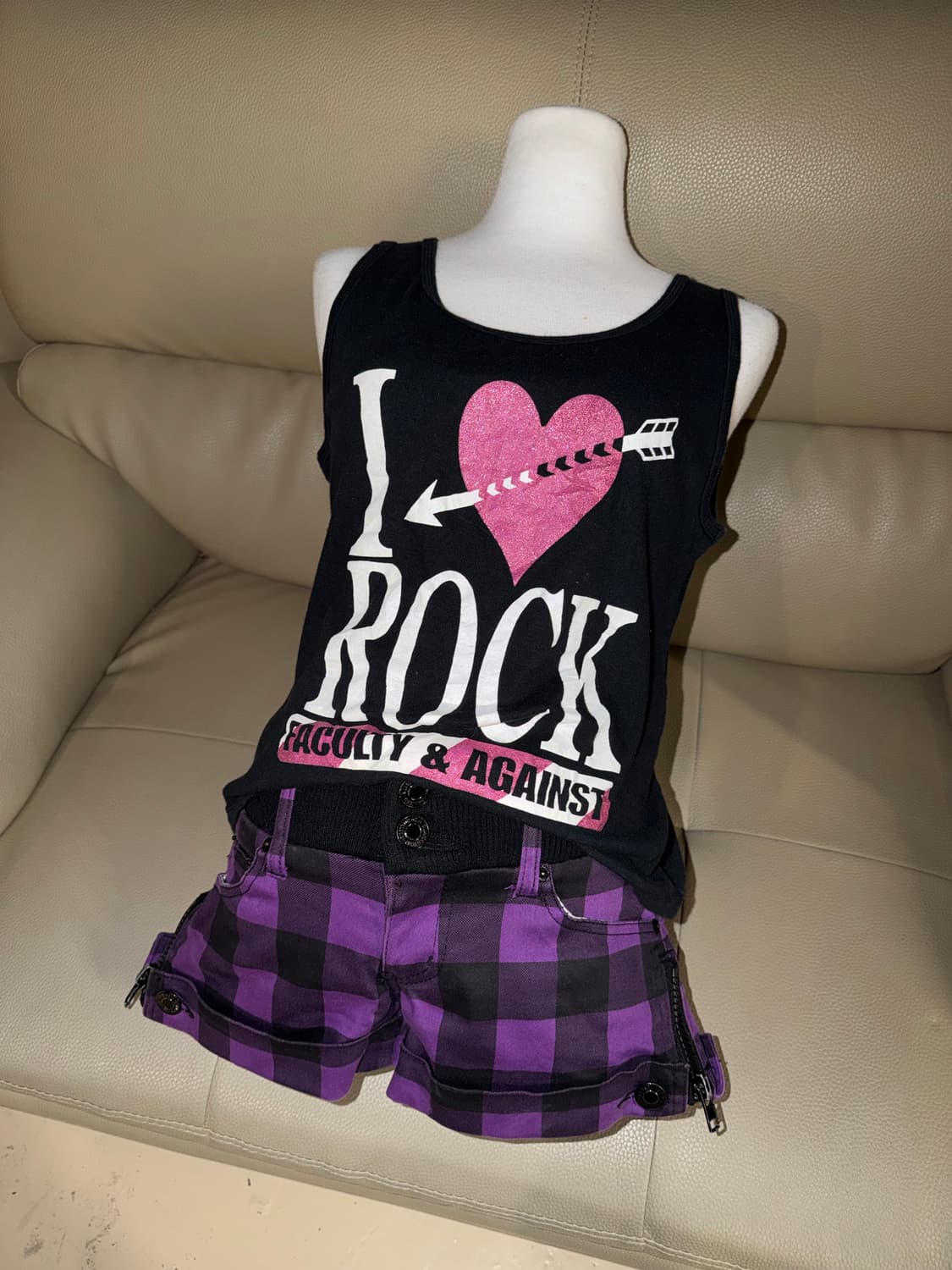 Kitsch punk girl codi set 상품이미지1