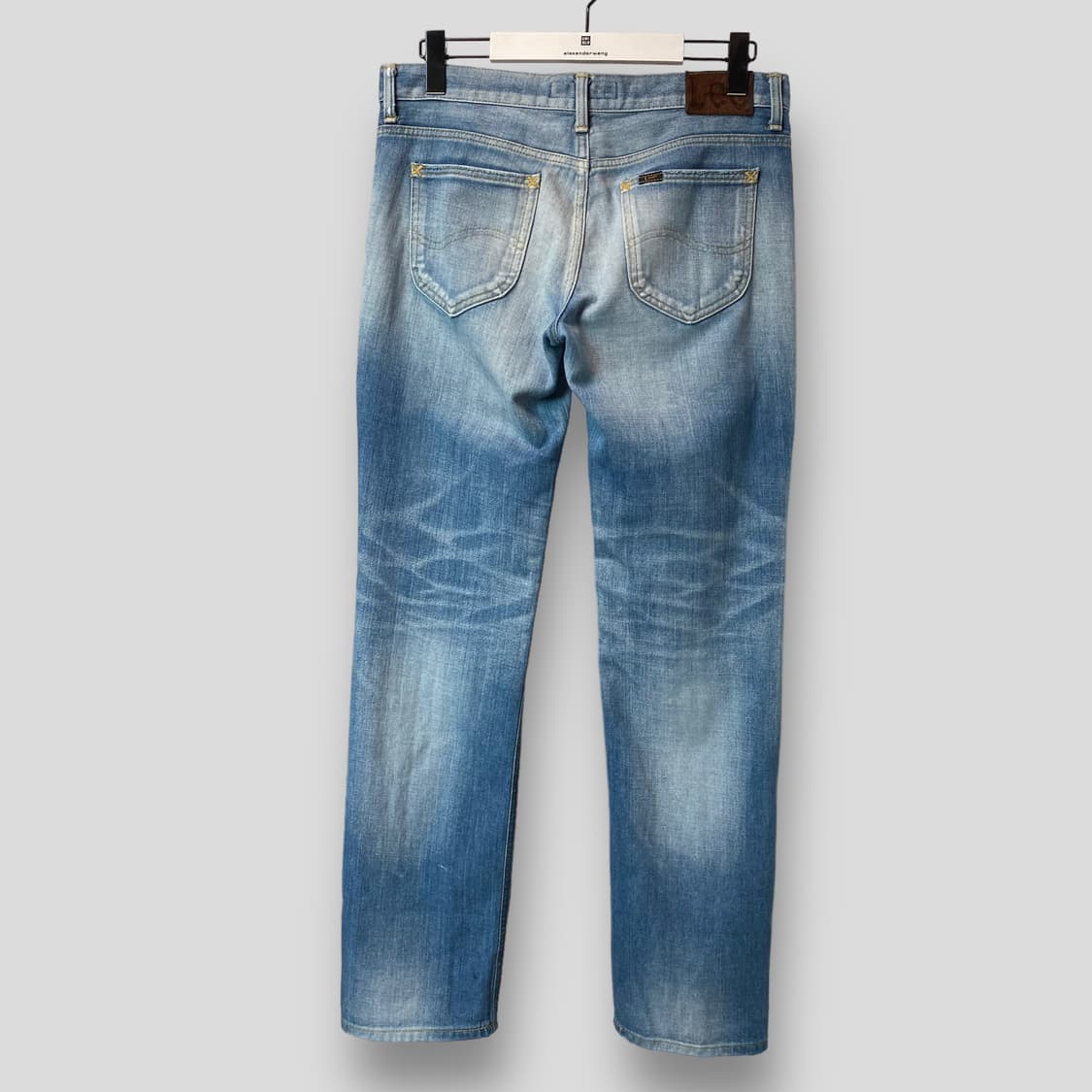 (여성M)LEE x alcali 리 알칼리 워싱데님청바 상품이미지5