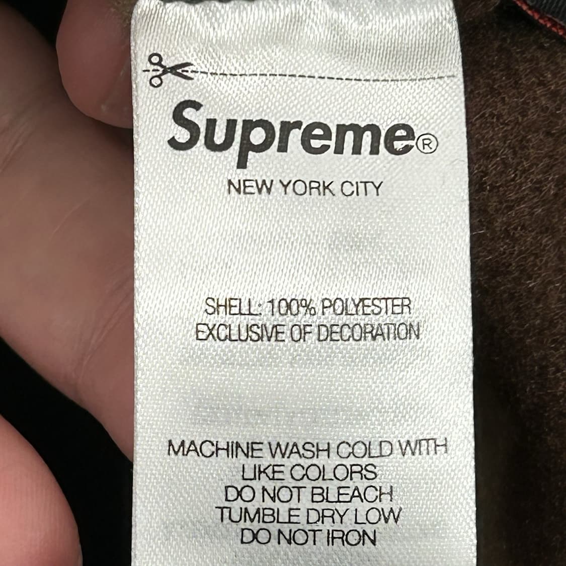 22FW 슈프림 폴라텍 집 자켓 우드랜드 카모 상품이미지5