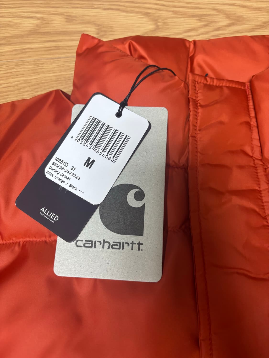 칼하트 WIP 패딩 자켓  새상품 상품이미지8