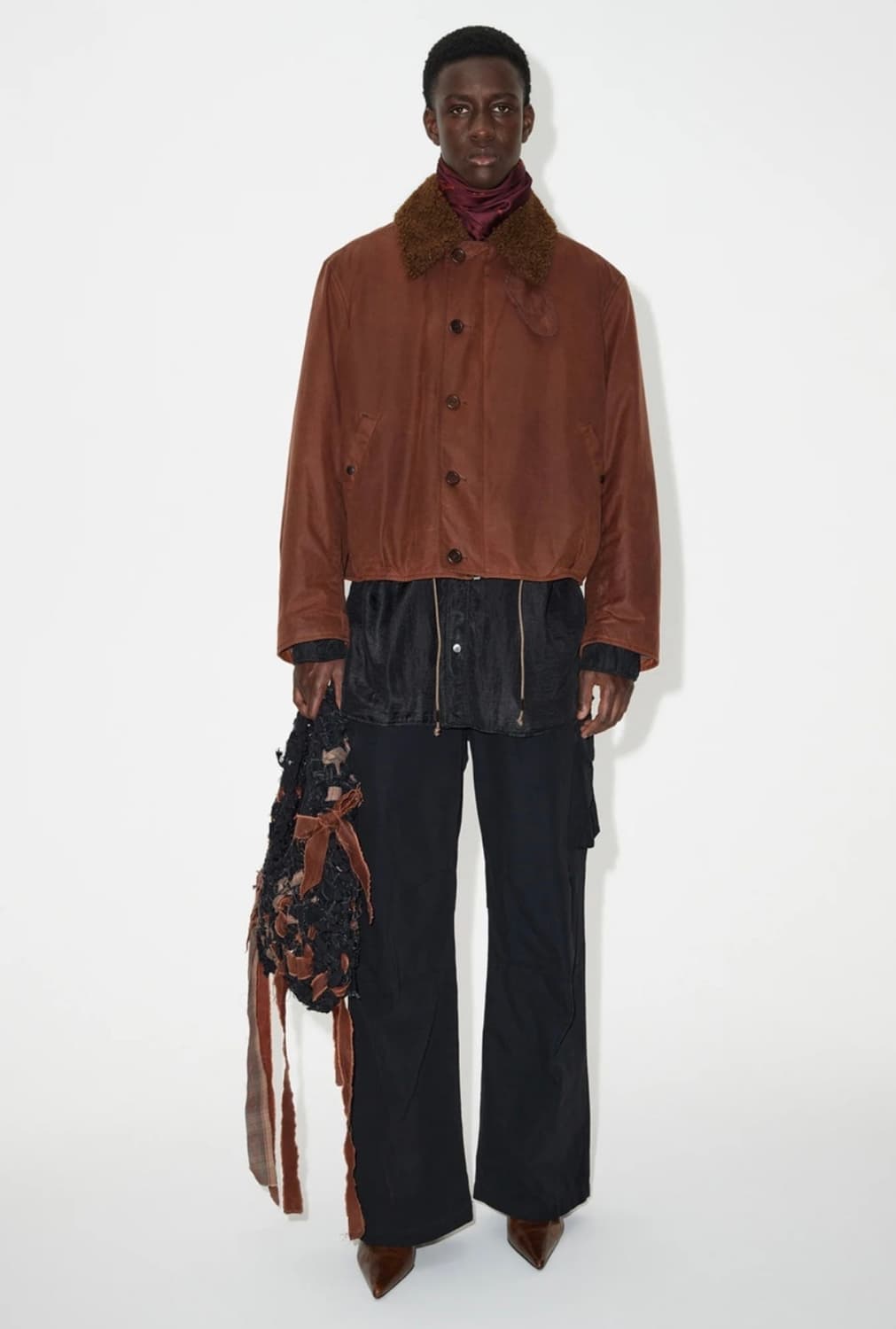 아워레가시 미라지 테크 그리즐리 자켓 블랙 왁스 상품이미지3