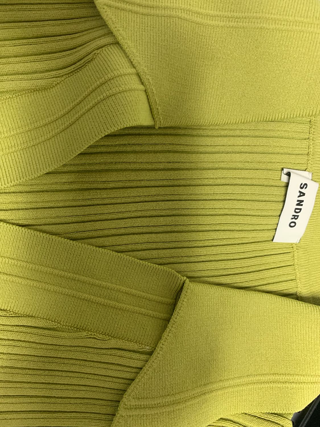 산드로 가디건,연두,1사이즈 상품이미지2