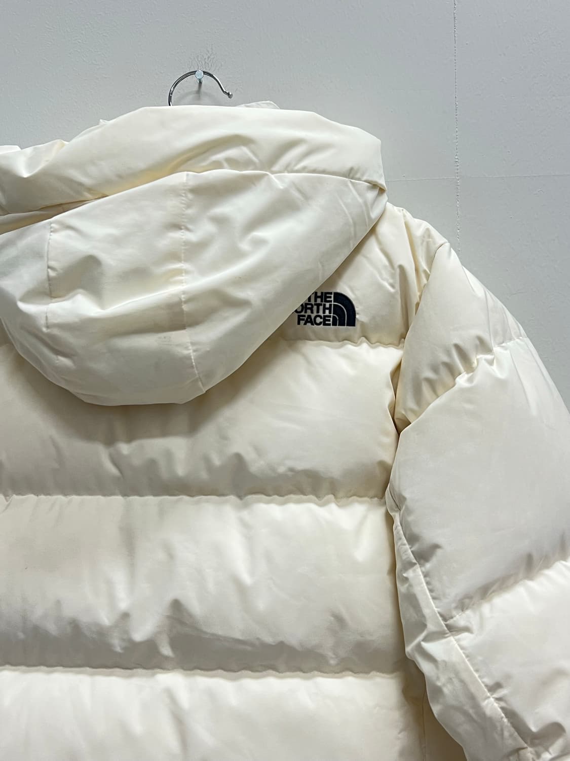 (160) 노스페이스 키즈/우먼스 고 프리 RDS 덕다운 패딩 자켓 크림 상품이미지6