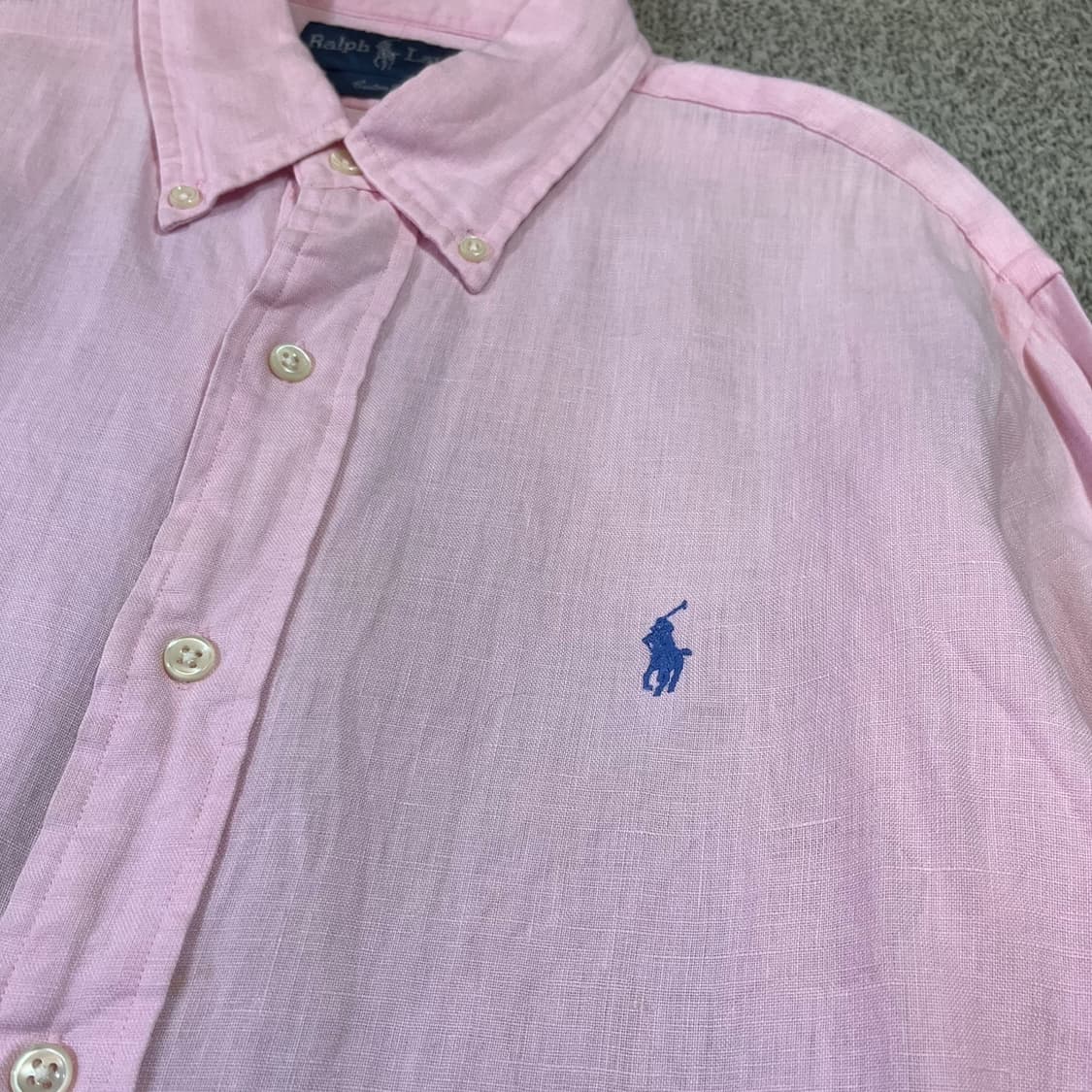 폴로 랄프로렌 린넨 셔츠 상품이미지2