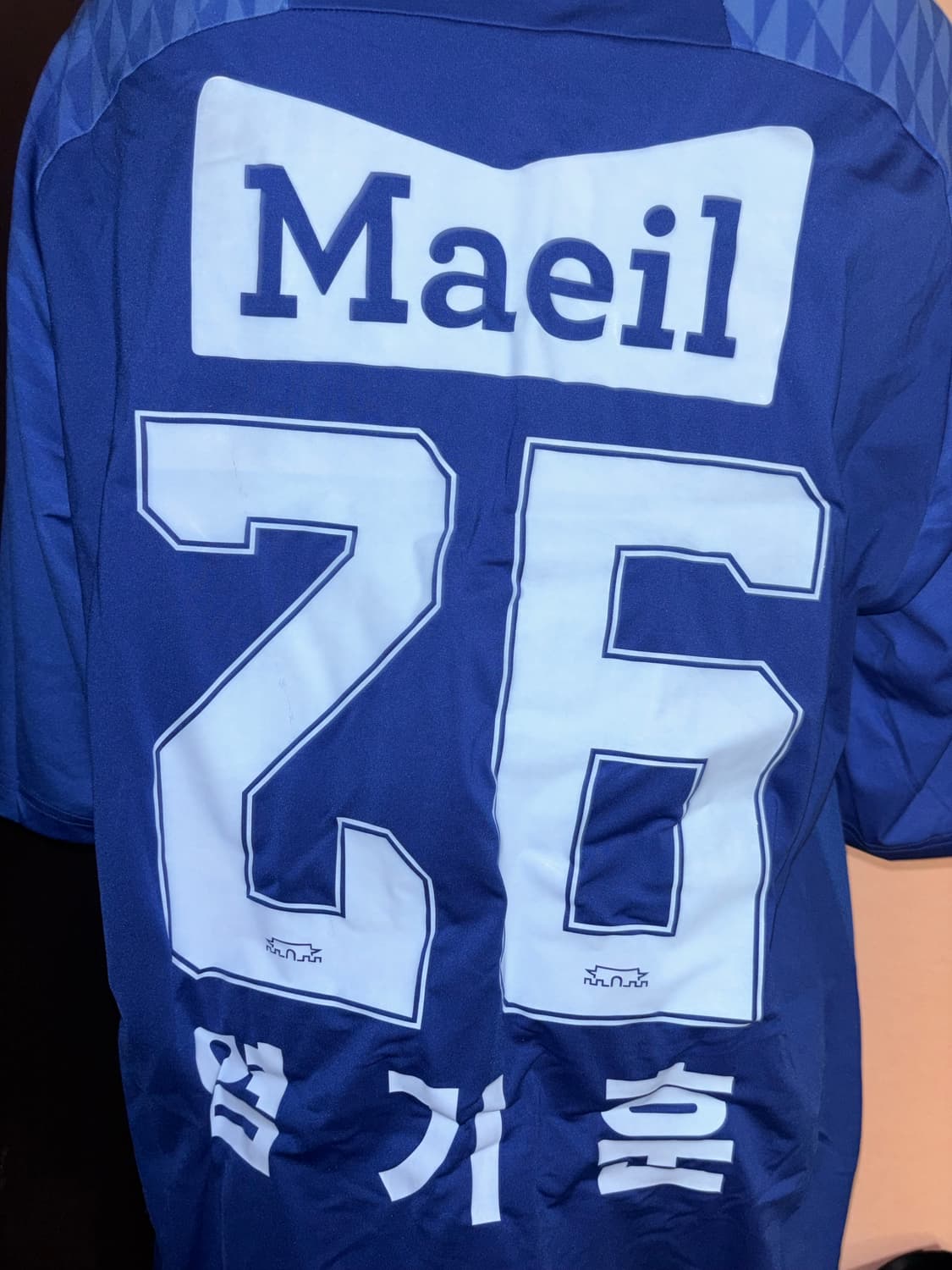 수원삼성 반팔 유니폼 1+1❤️ 블루 화이트 상품이미지2