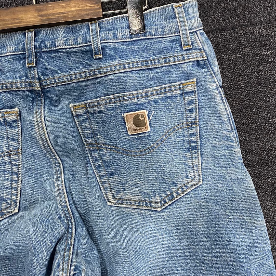 90’s 칼하트 워크 데님팬츠 상품이미지8