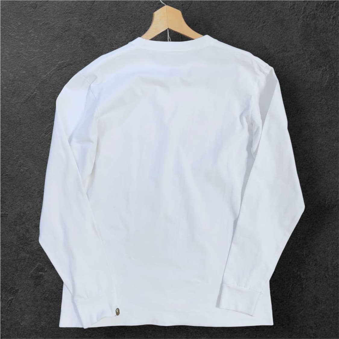 90s 베이프 베이비 마일로 제너럴스 롱슬리브 티셔츠 상품이미지3