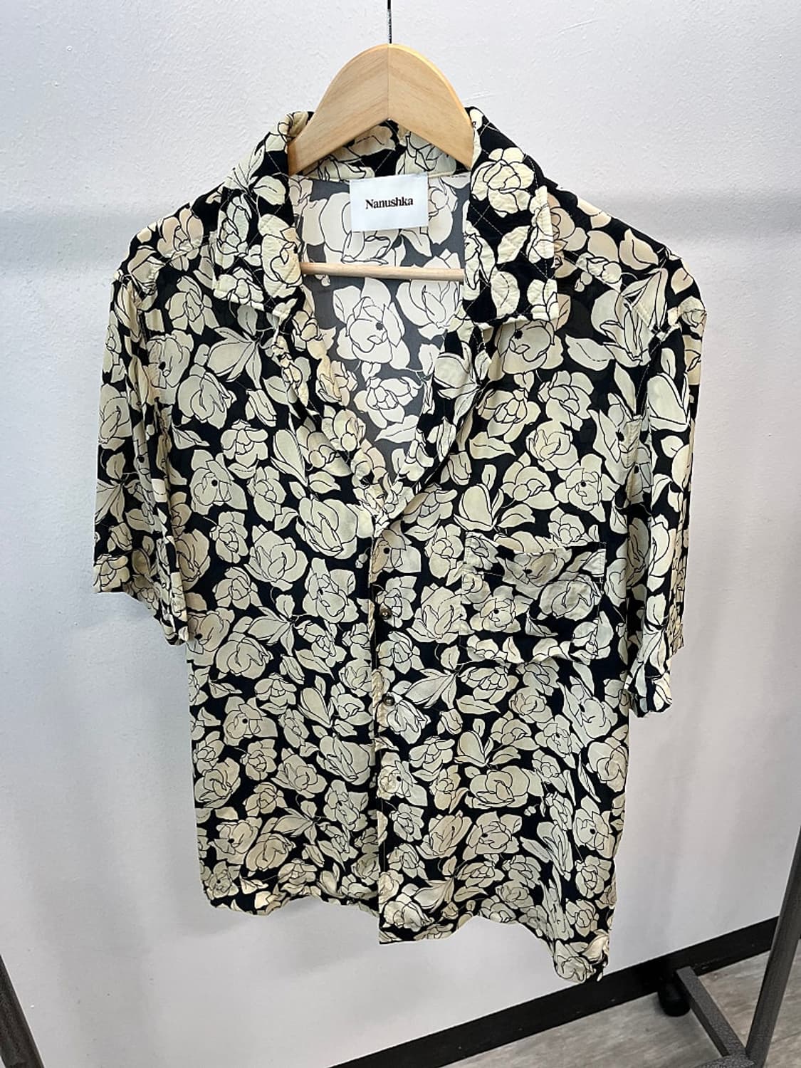 100) Nanushka 레이온 셔츠  상품이미지4