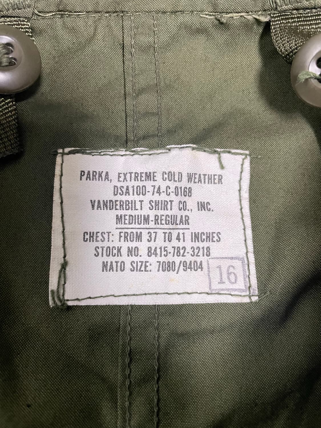 m65 피쉬테일 og 오리지널 미디움 세트 개파카 상품이미지5