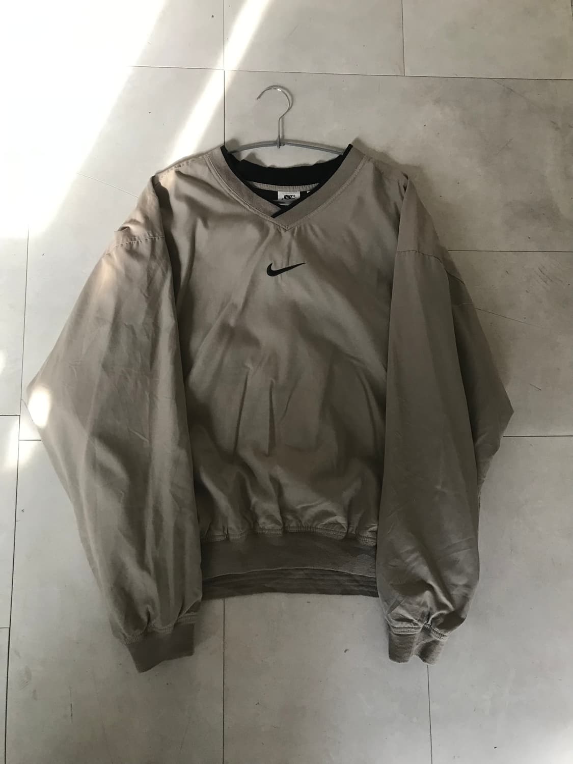 나이키 00s 베이지 오버핏 웜업 상품이미지9