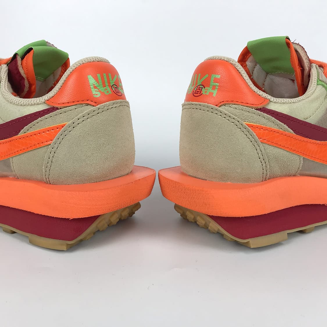 나이키 x사카이 x클랏 LD와플 오렌지 블레이즈 신발 여성230 상품이미지6