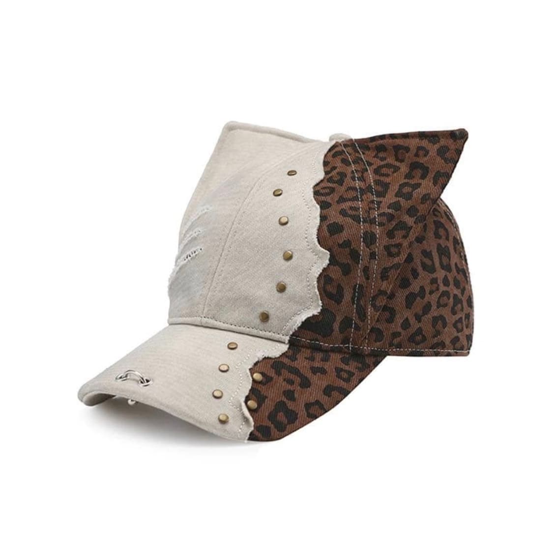 P.L.N. 오일스킨 아일릿 캡 상품이미지1