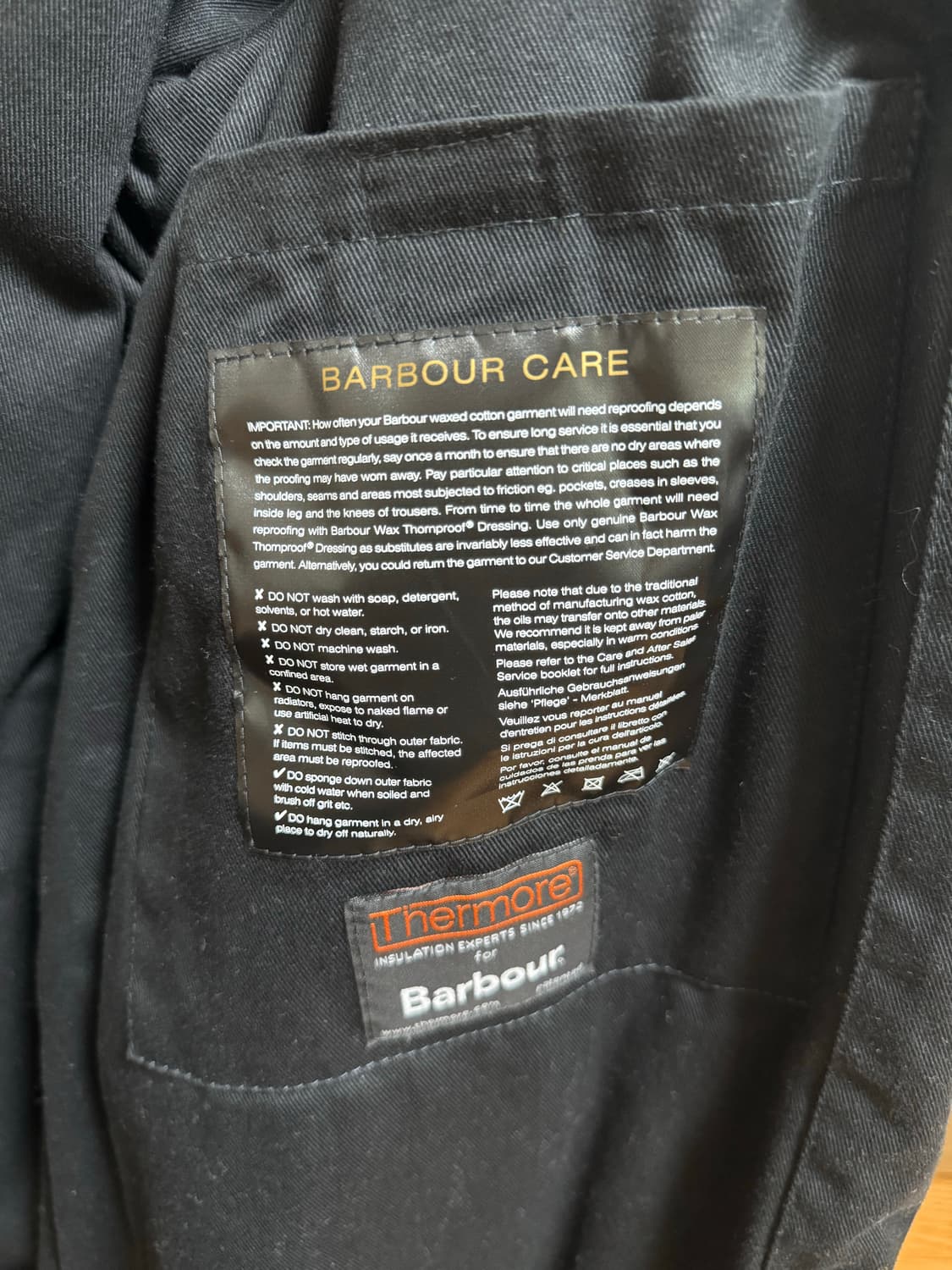 바버X엔지니어드가먼츠 브룩데일파카 상품이미지8