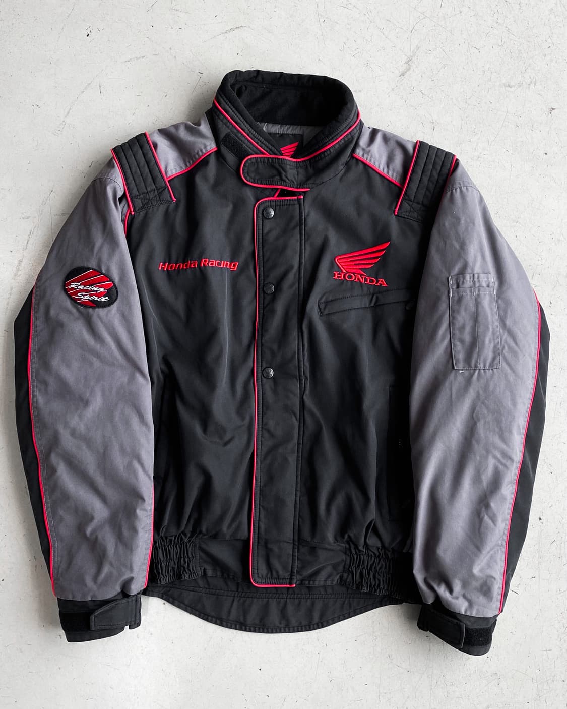 혼다 레이싱 모터사이클 봄버 자켓 상품이미지4