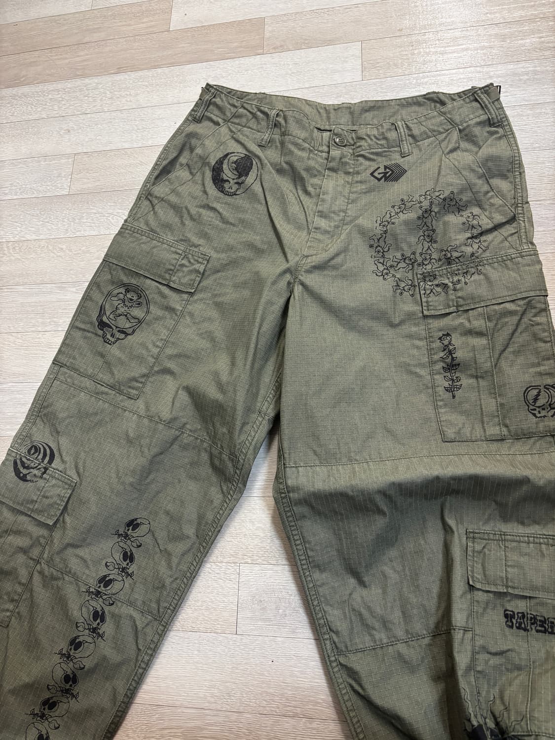 디스이즈네버댓 그레이트풀 데드 카고 바지 팬츠 상품이미지3