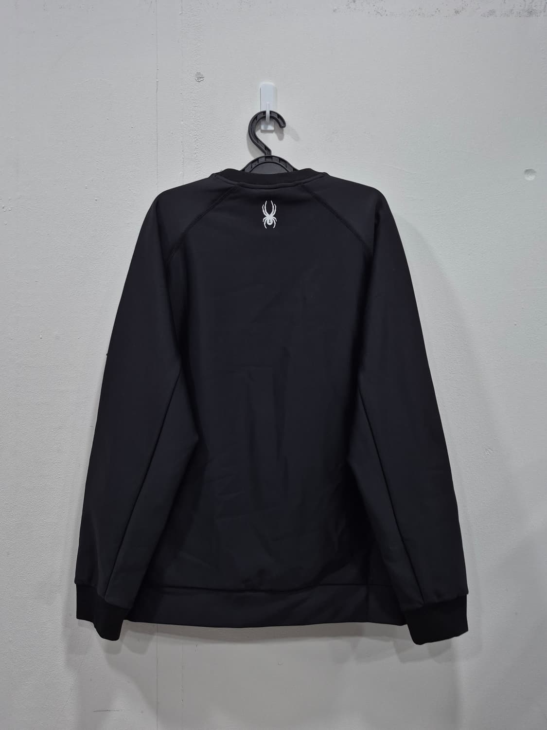 스파이더 안감기모 프론트 레터링 로고 맨투맨 남성 100사이즈 상품이미지4