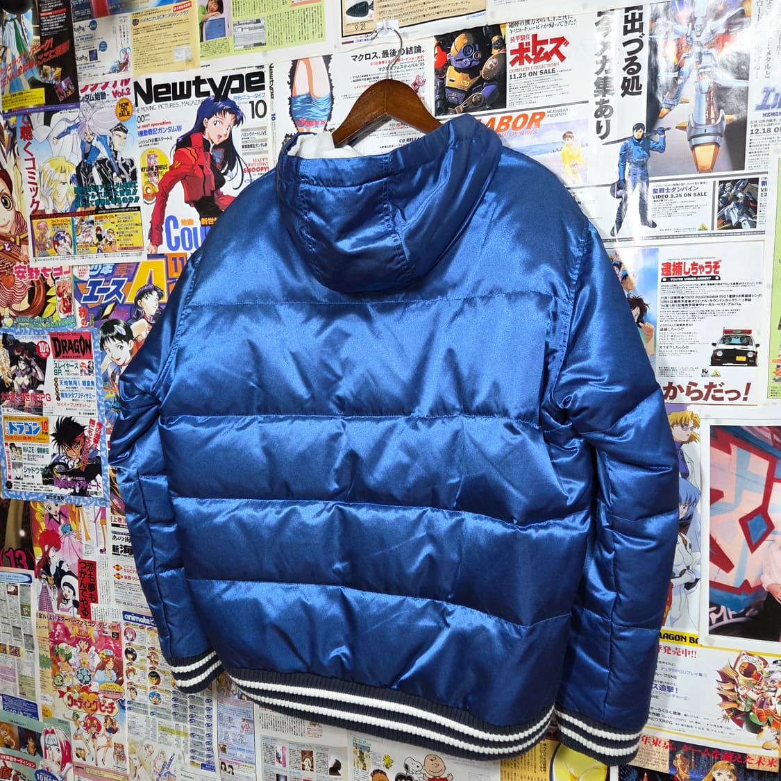 엠엘비 텍사스 레인저스 블루 덕다운 후드 패딩 상품이미지5