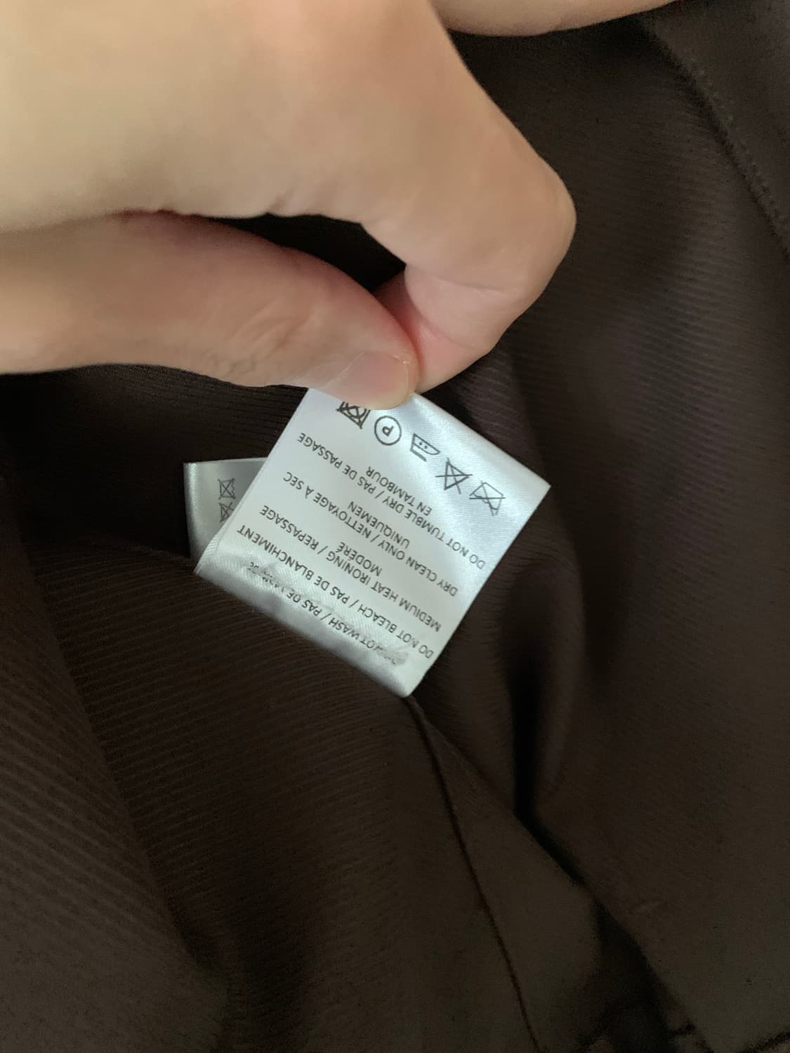 르메르 19fw 오버사이즈 블루종 44 상품이미지7