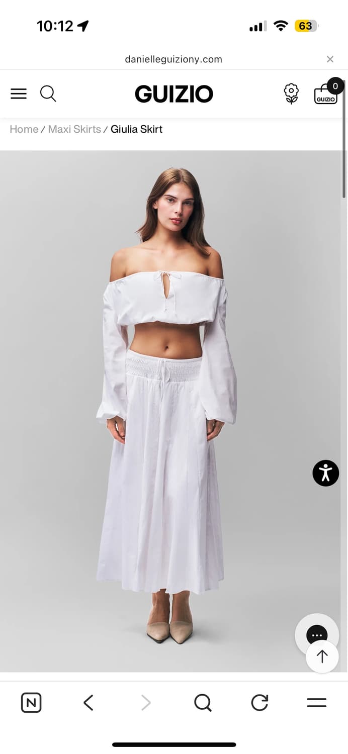 Danielle Guizio Giulia skirt xs 상품이미지1